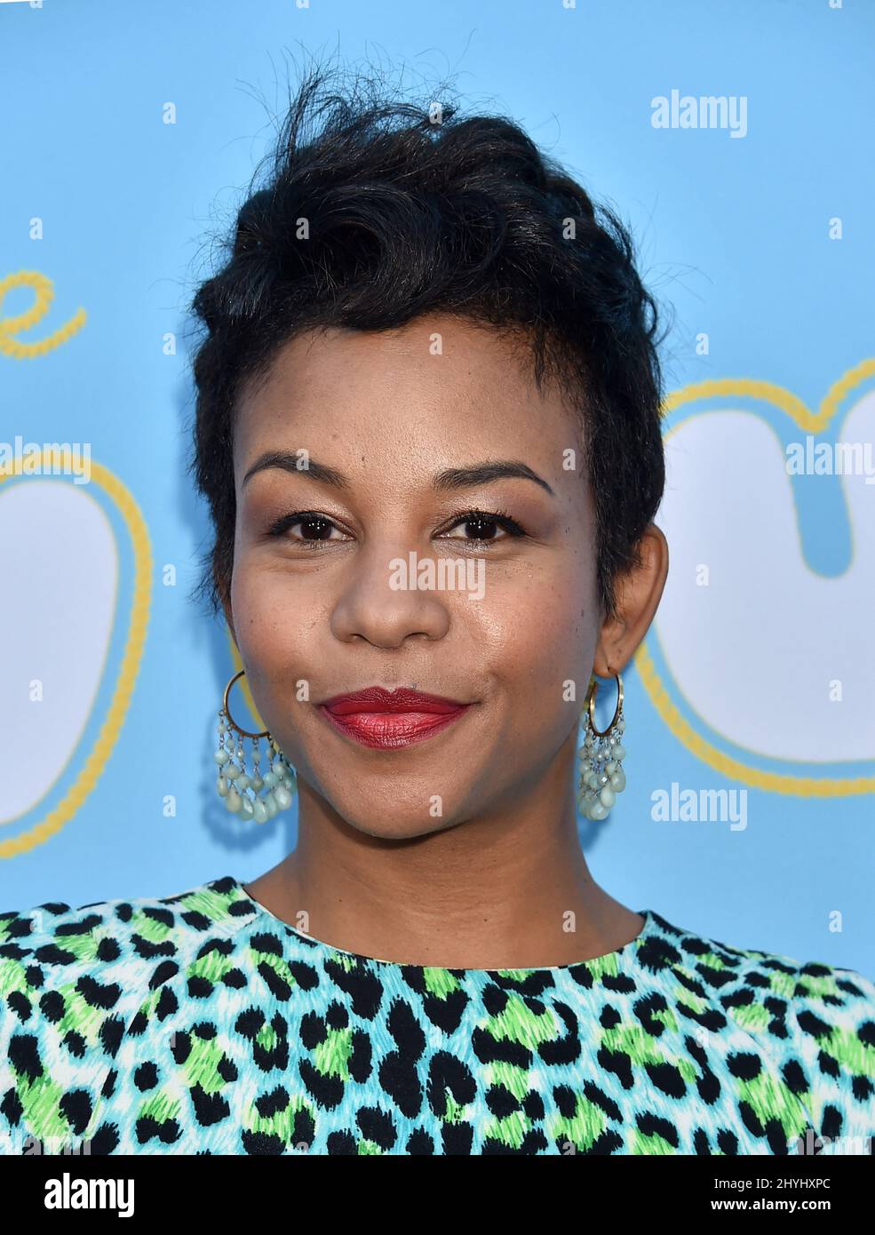 Aasha Davis attending the premiere of The Beach Bum in Los Angeles