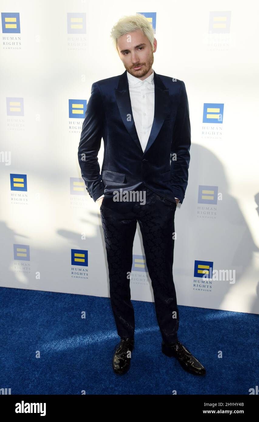 Sam Greisman at the 2019 Human Rights Campaign Los Angeles Dinner held