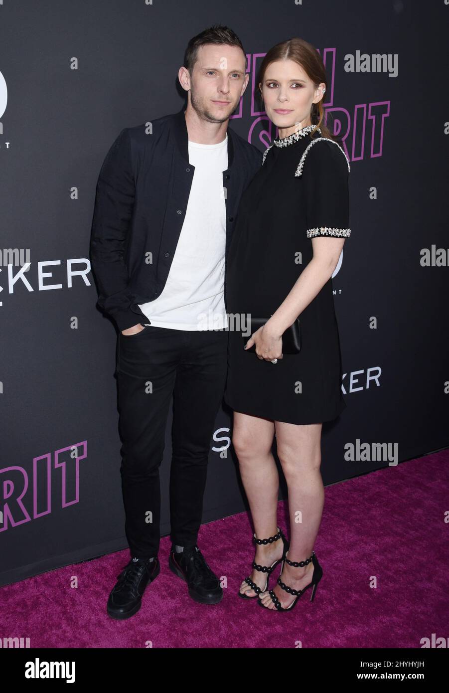 Jamie Bell and Kate Mara at the 'Teen Spirit' Los Angeles Special