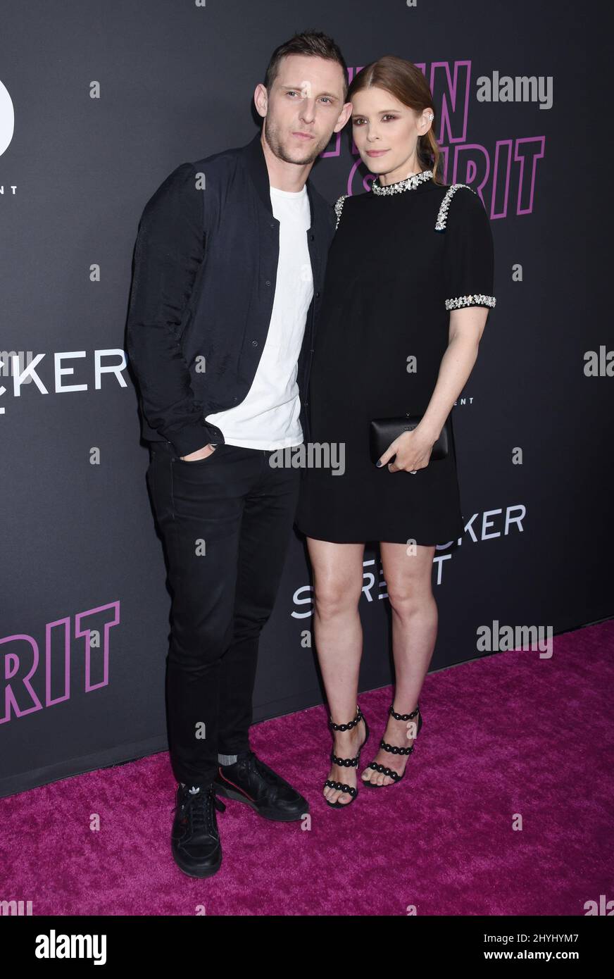 Jamie Bell and Kate Mara at the 'Teen Spirit' Los Angeles Special