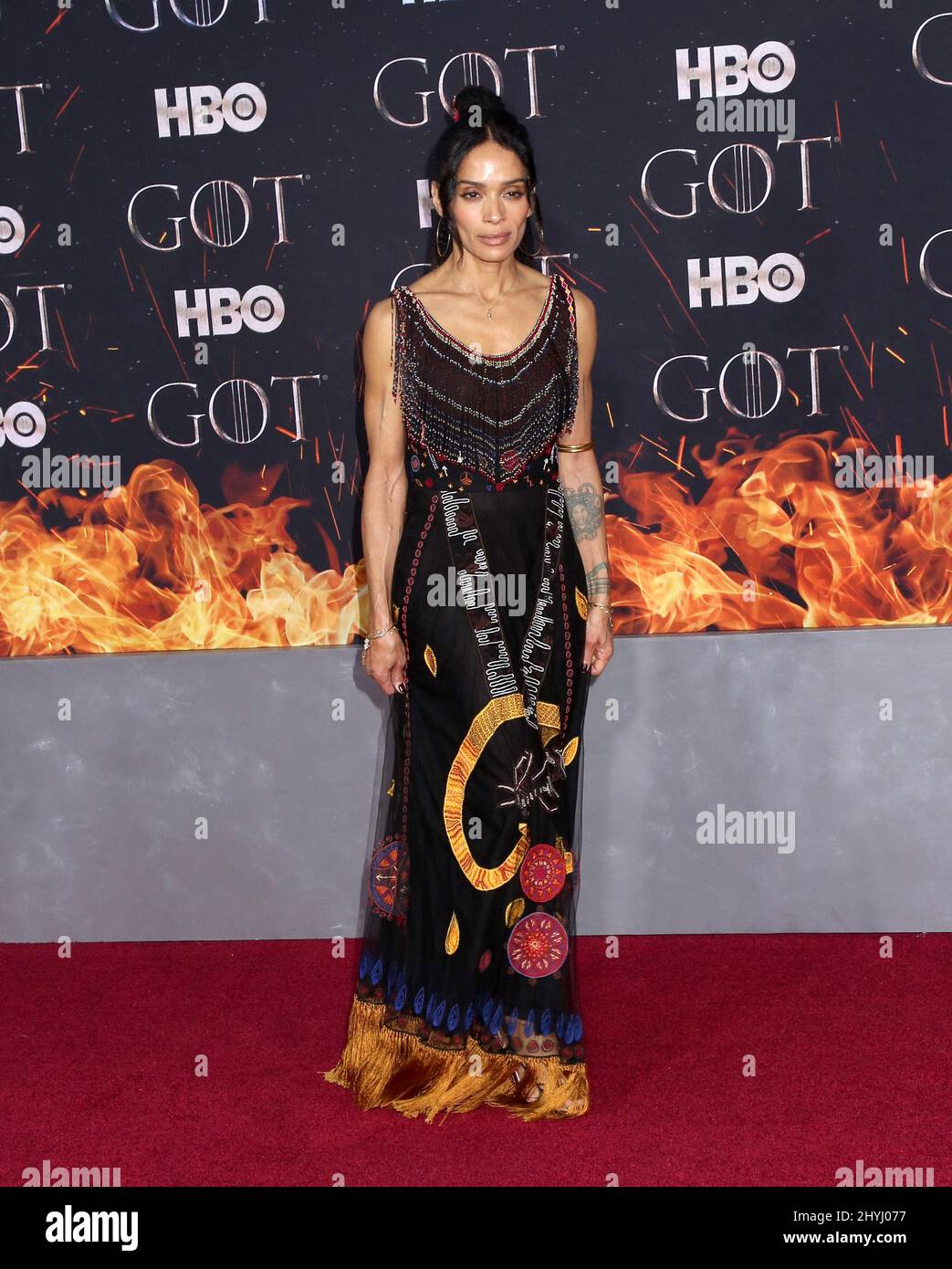 Lisa Bonet attending the 'Game of Thrones' Final Season World Premiere