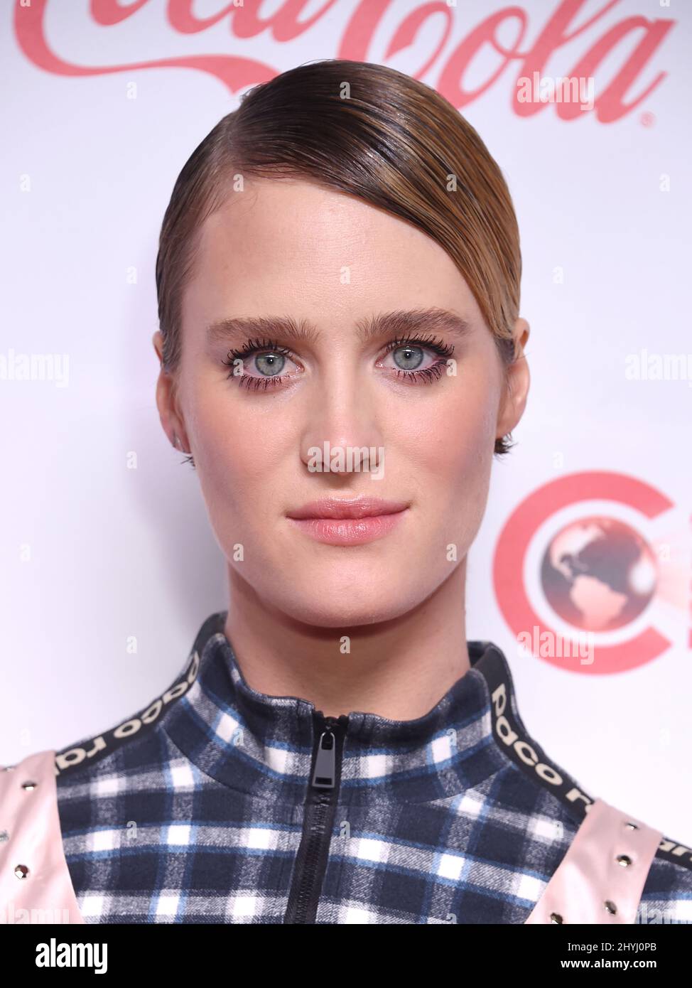 Mackenzie Davis arrives at The Big Screen Achievement Awards during CinemaCon 2019 held at