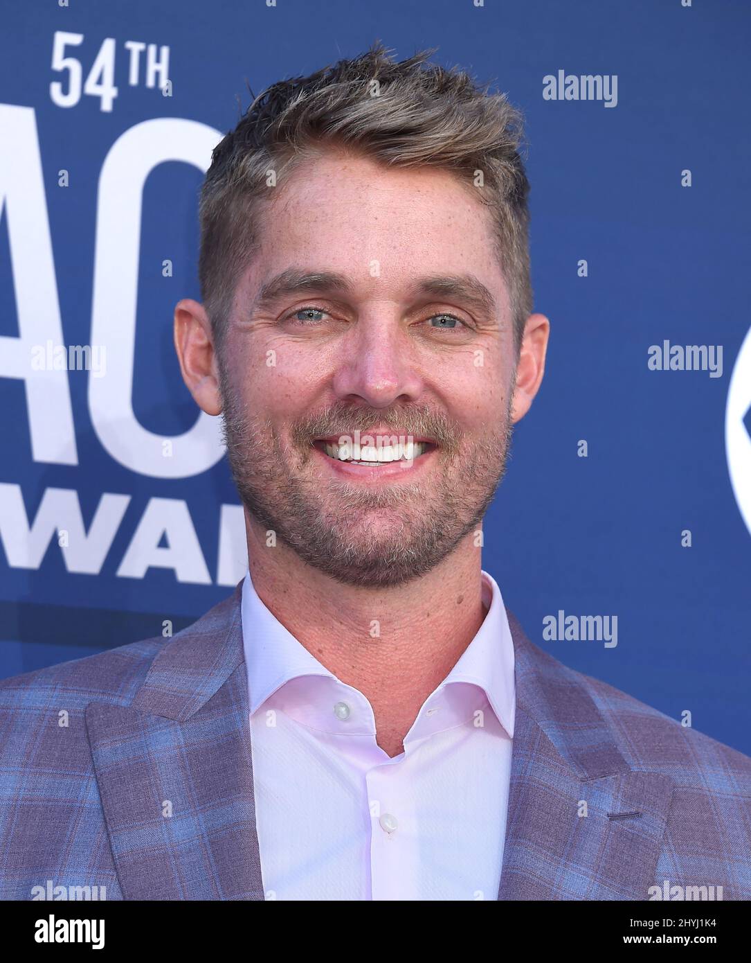 Brett Young at the 54th Academy of Country Music Awards held at the MGM