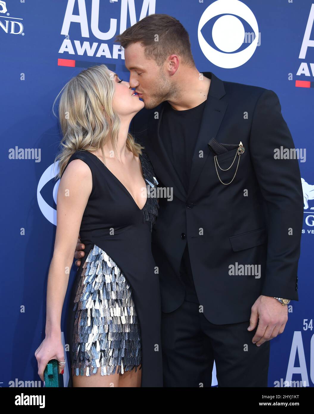 Colton UNderwood and Cassie Randolph at the 54th Academy of Country
