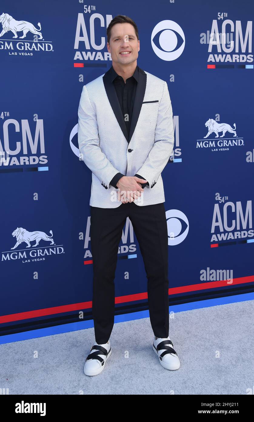 Walker Hayes at the 54th Academy of Country Music Awards held at the ...