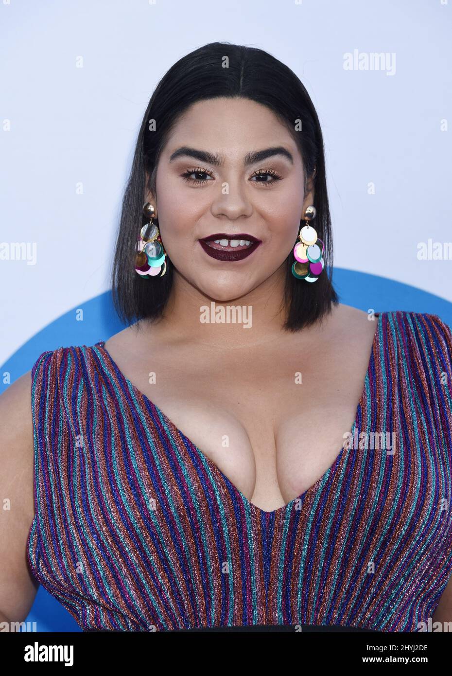 Jessica Marie Garcia attending the Los Angeles premiere of Little Stock