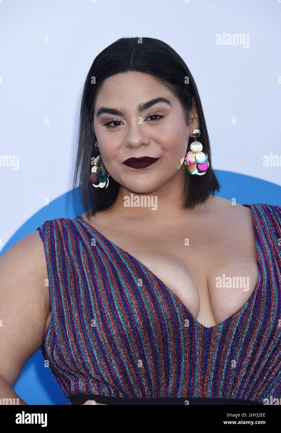 Jessica Marie Garcia attending the Los Angeles premiere of Little Stock