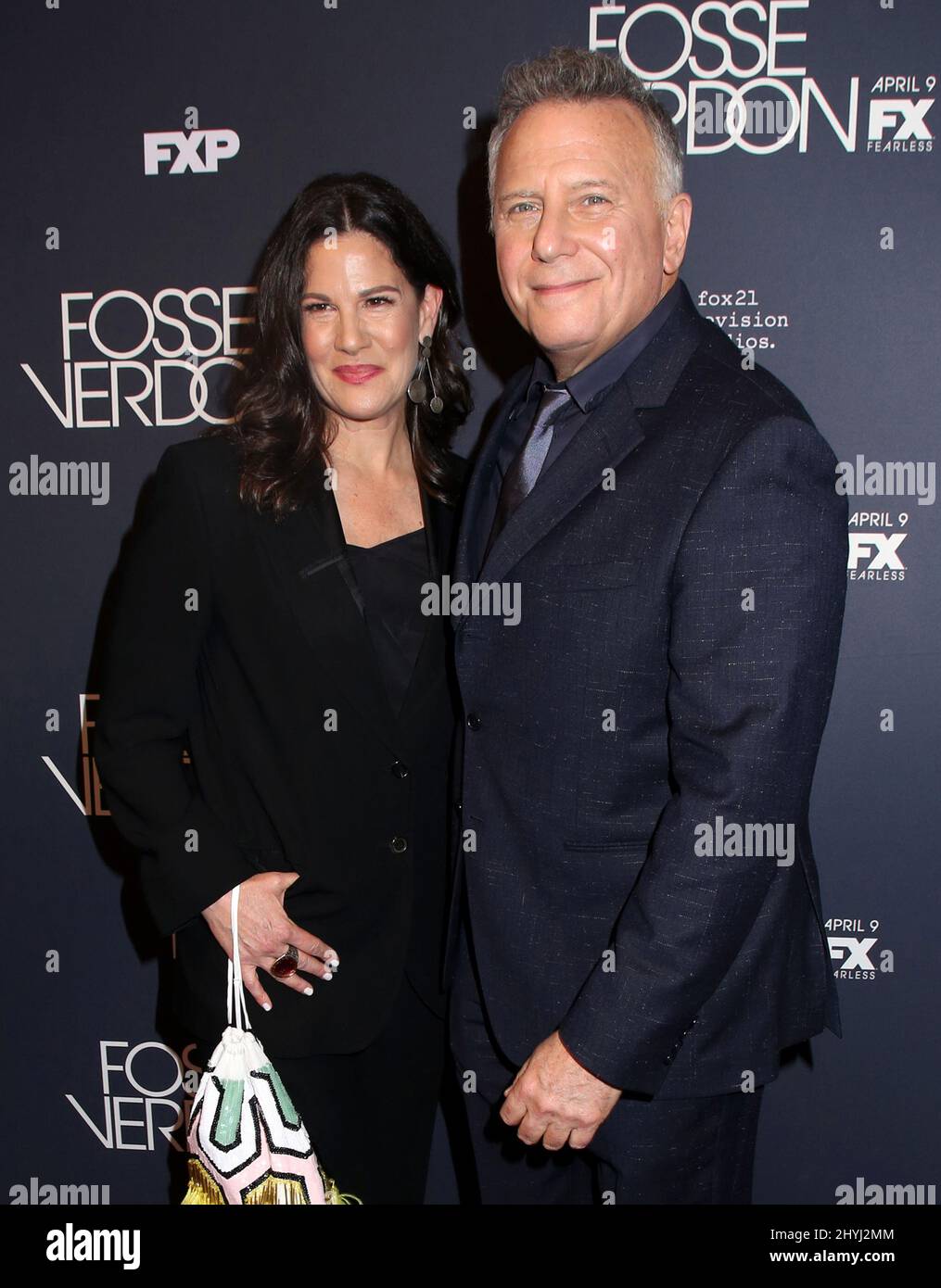 Paul Reiser & wife Paula Ravets attending FX's 'Fosse/Verdon' Premiere