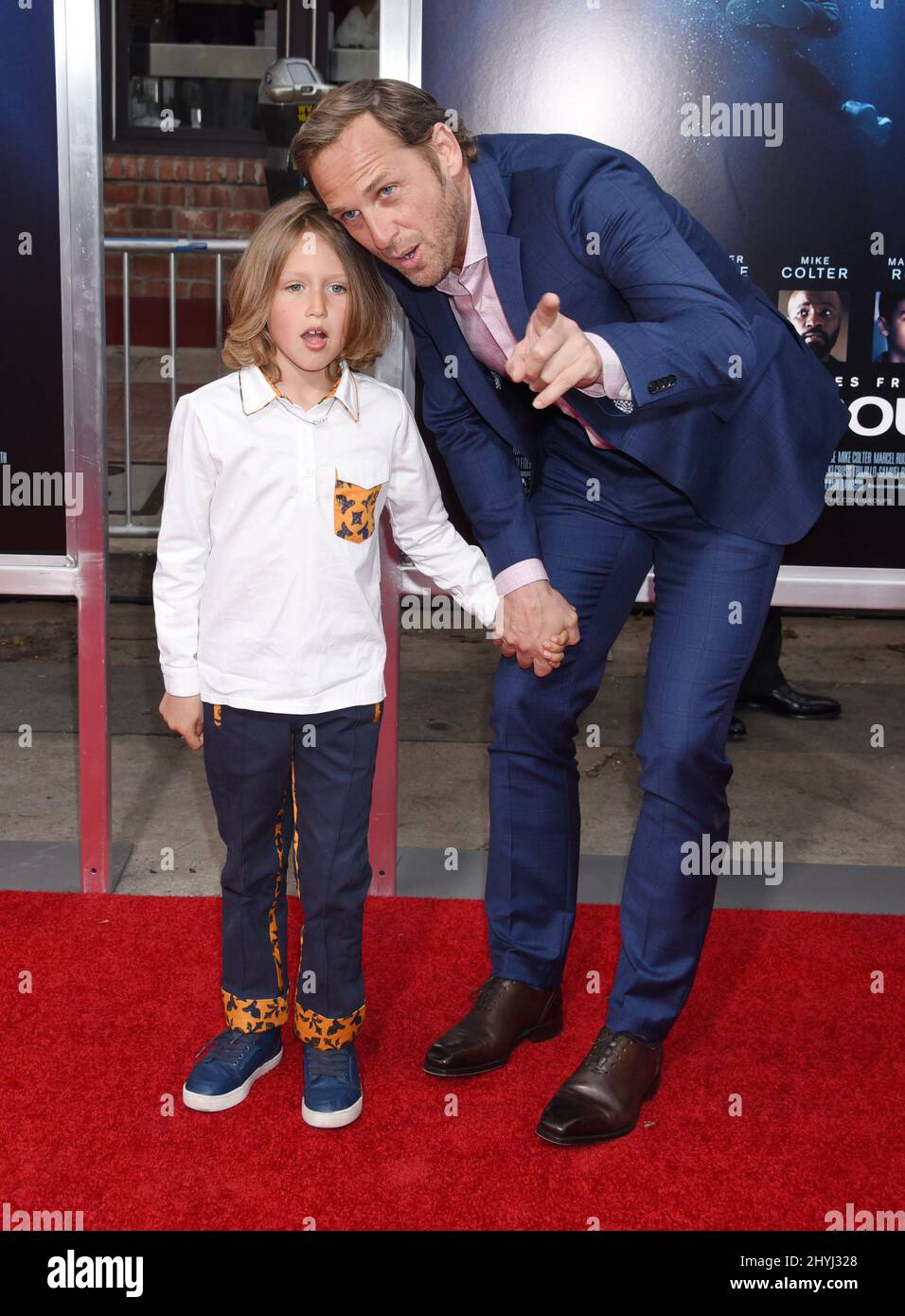 Josh Lucas and Noah Rev Maurer attending the Breakthrough Los Angeles Premiere held at the