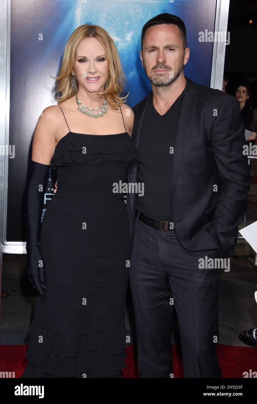 Rebecca staab and william devry attending the breakthrough los angeles