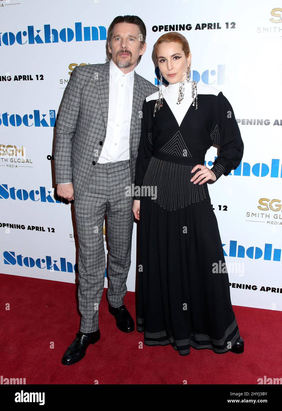 Ethan Hawke & Noomi Rapace attending the 'Stockholm' New York Premiere