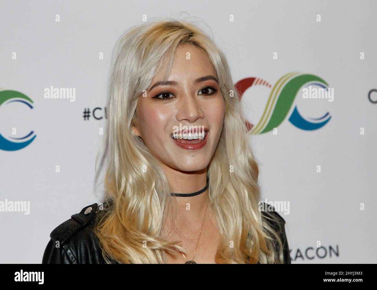 Chantal Thuy attends the ClexaCon 2019 Red Carpet, Tropicana Hotel