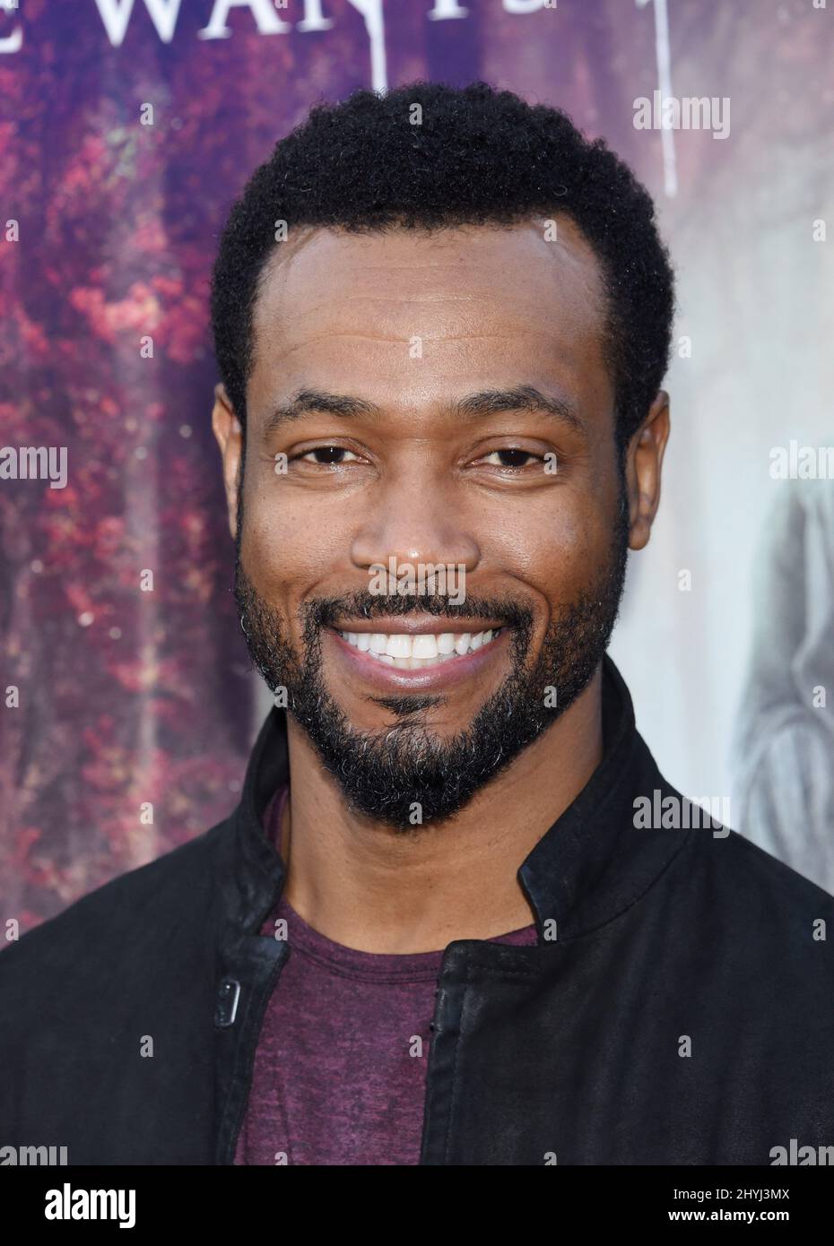Isaiah Mustafa at 'The Curse Of La Llorona' Premiere held at the Egyptian Theatre on April 15, 2019 in Hollywood, USA. Stock Photo
