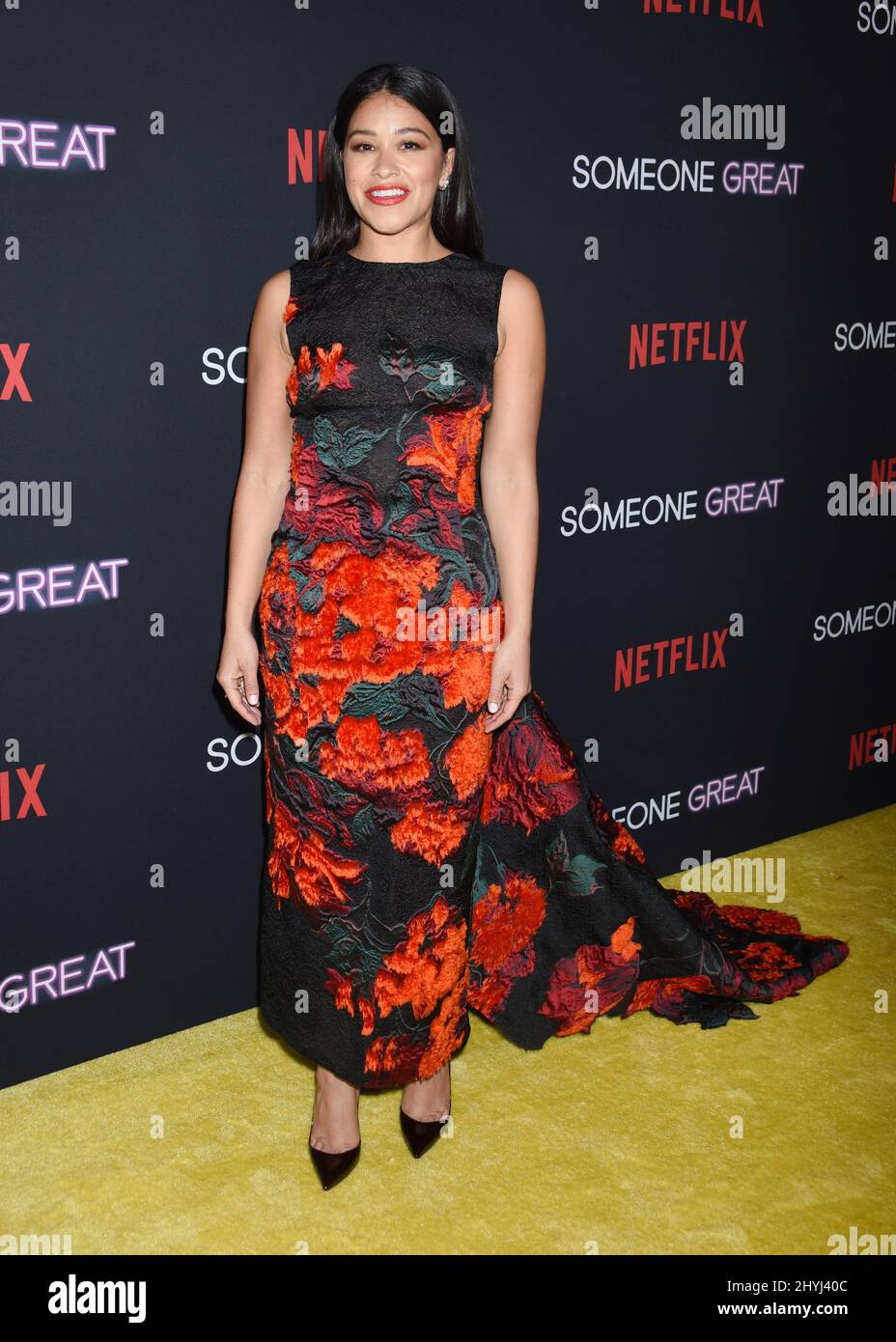 Gina Rodriguez Attending The Netflixs Someone Get Special Screening Held At The Arclight 1946
