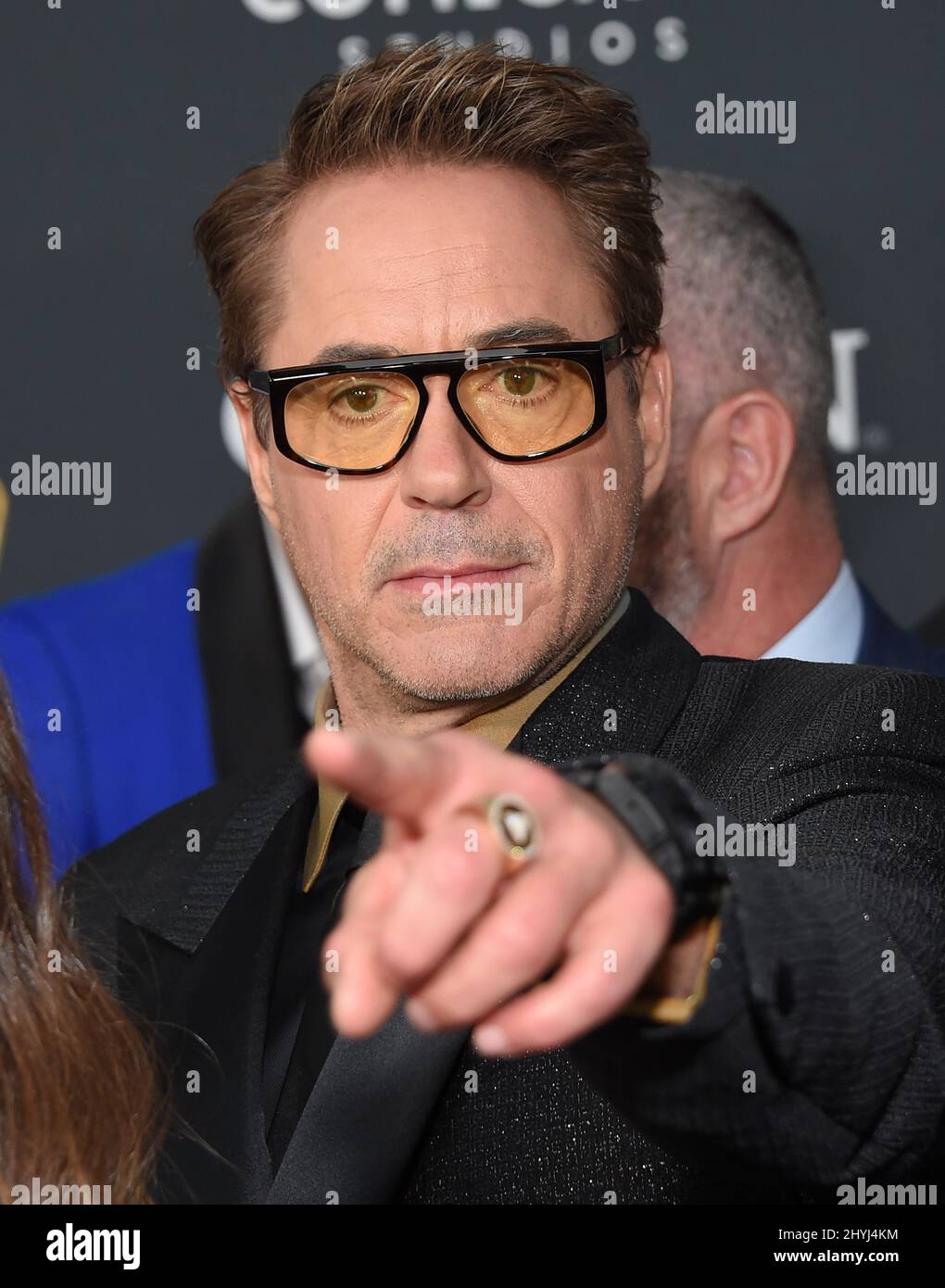 Robert Downey Jr. attending the world premiere of Avengers: Endgame held at the LA Convention Centre on April 22, 2019 in Los Angeles, California Stock Photo