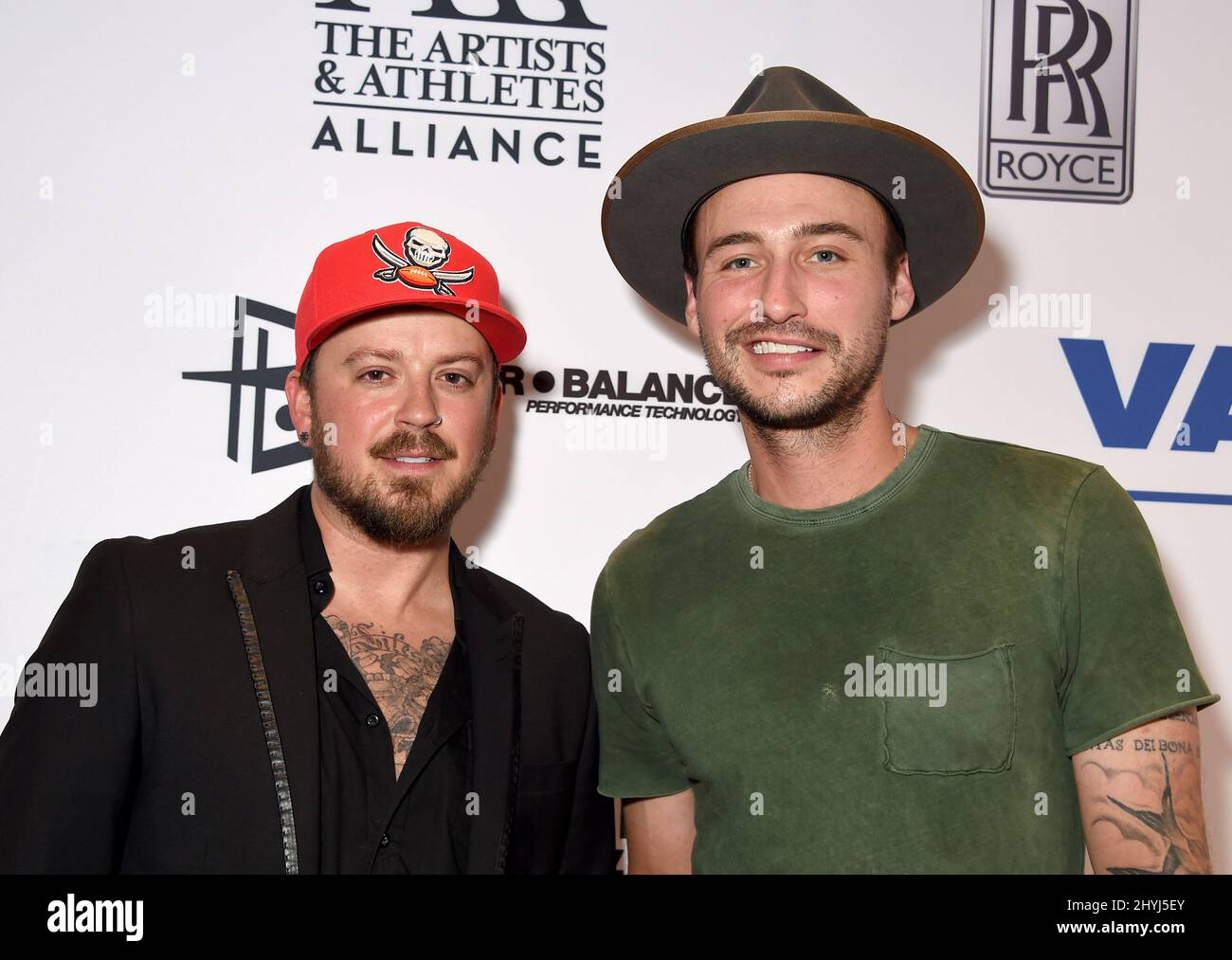 Love and Theft at the Vault Media Group's NFL Kickoff Party held at STK Nashville Stock Photo