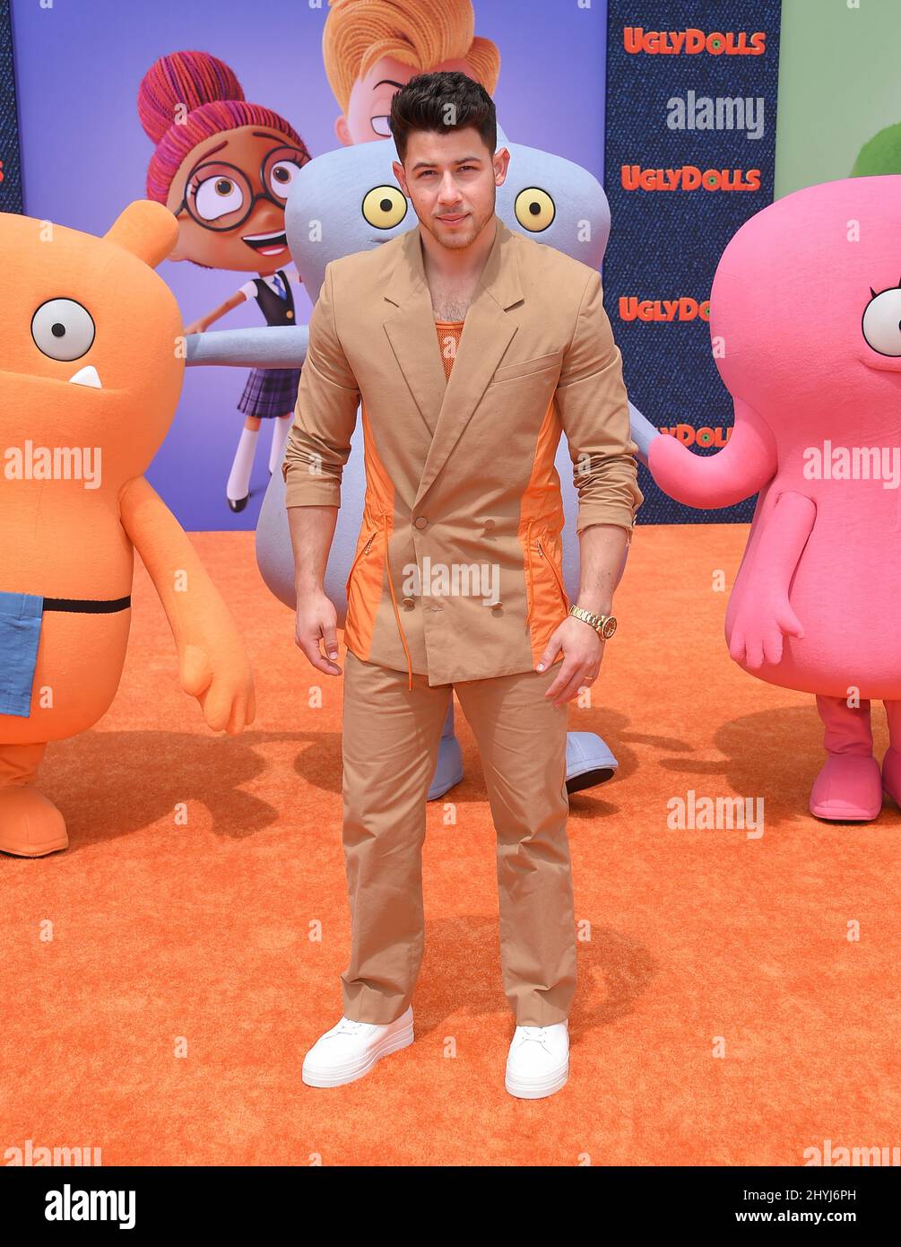 Nick Jonas at the world premiere of