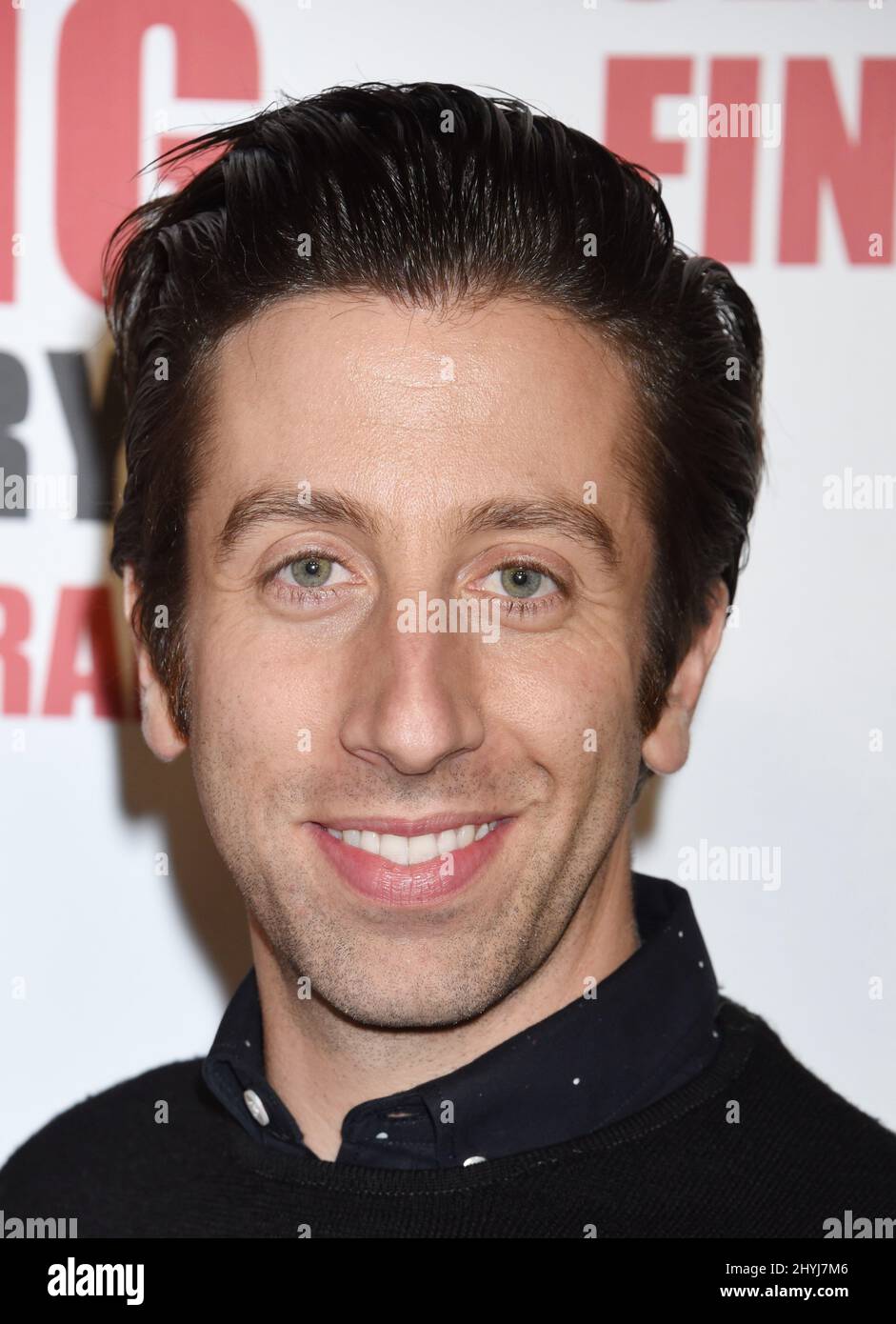 Simon Helberg attending the Big Bang Theory Series Finale Party, held