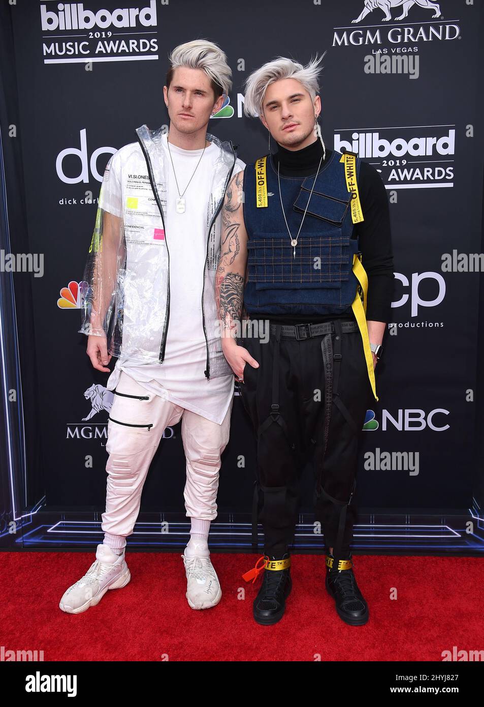 Kyle Trewartha And Kyle Trewartha Of Grey Attending The Billboard Music 