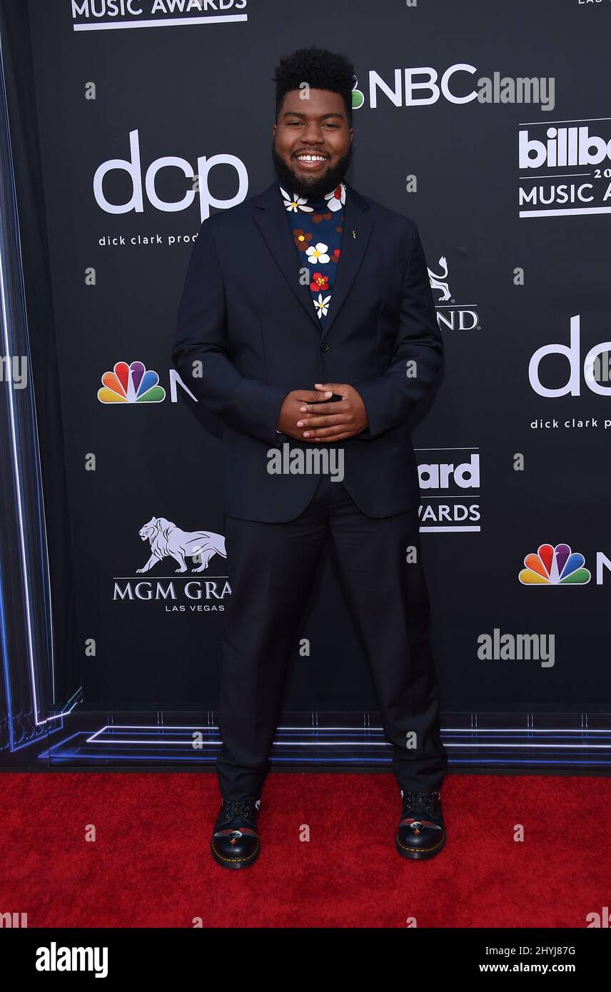 Khalid attending the Billboard Music Awards 2019 held at the MGM Grand Garden Arena in Las Vegas, Nevada Stock Photo