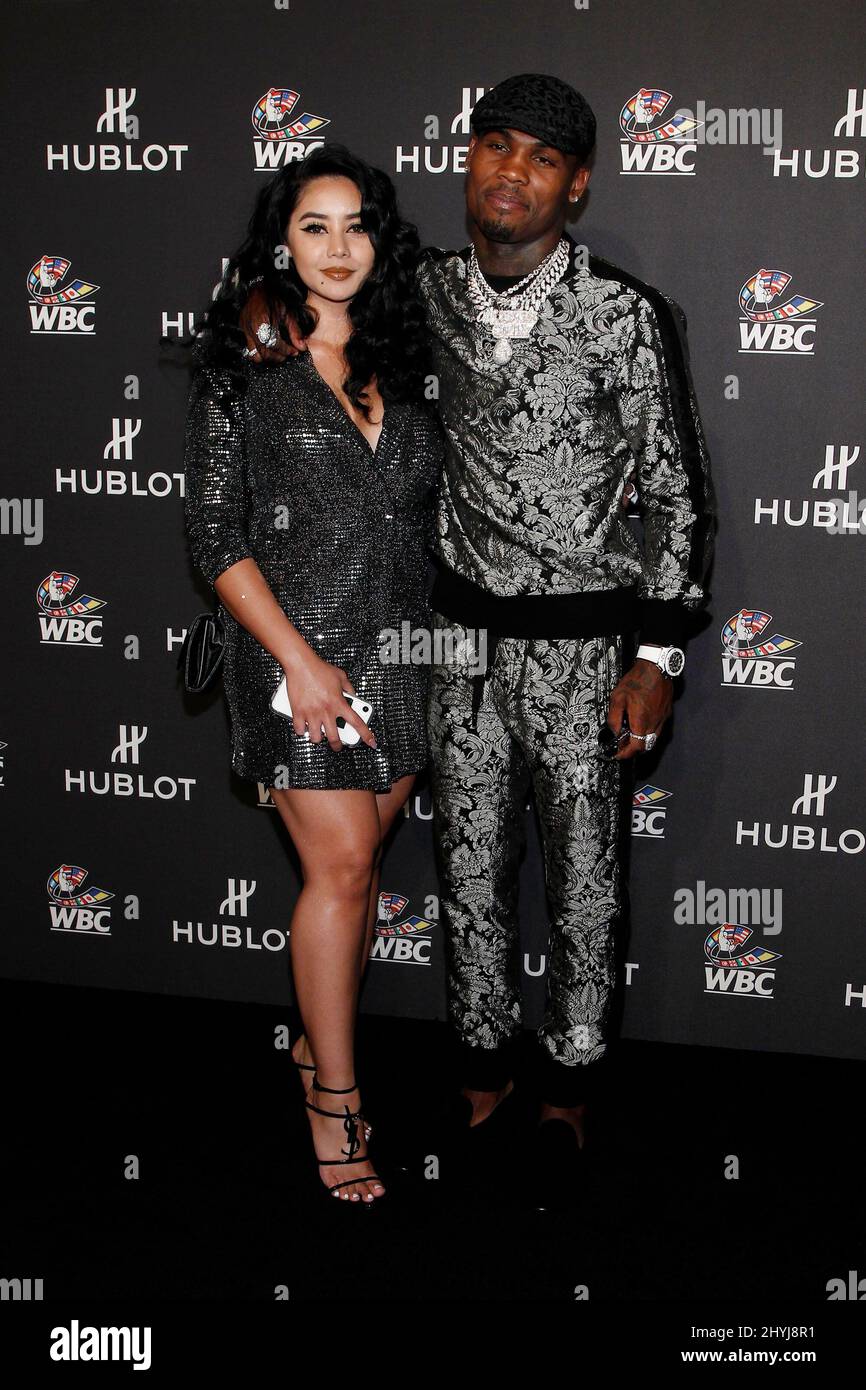 Guest, Jermell Charlo arriving at the Hublot Night of Champions Gala ...