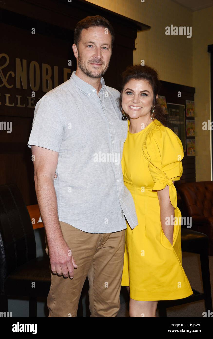 Brady Smith and Tiffani Thiessen's "You're Missing It!" book signing at