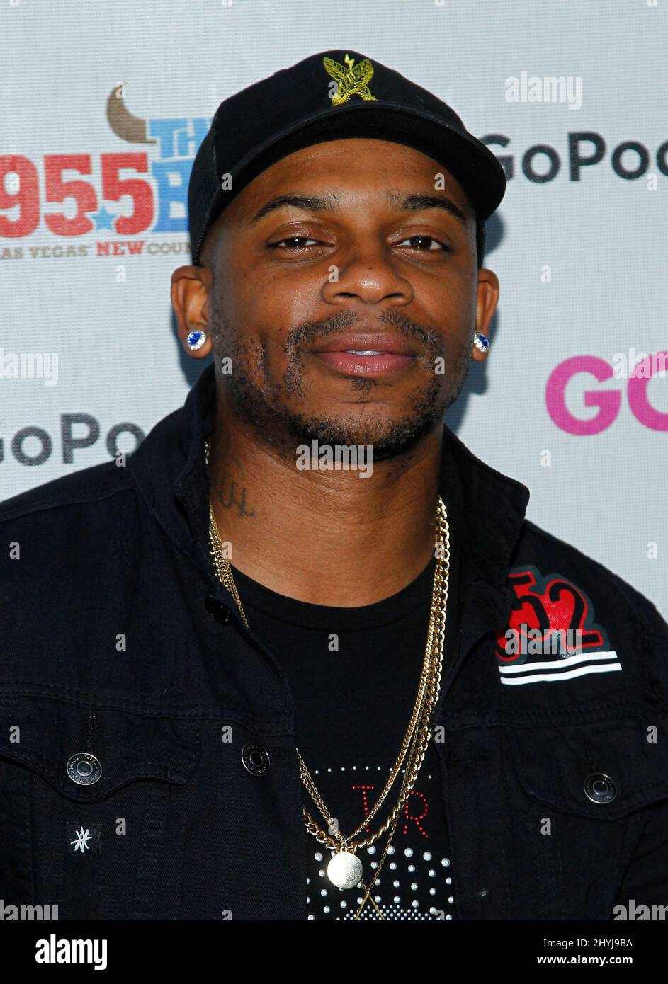 Jimmie Allen arrives at the Flamingo GO Pool and 95.5 The Bull Country Concert Series at the Flamingo Hotel and Casino on May 7, 2019 in Las Vegas, NV Stock Photo