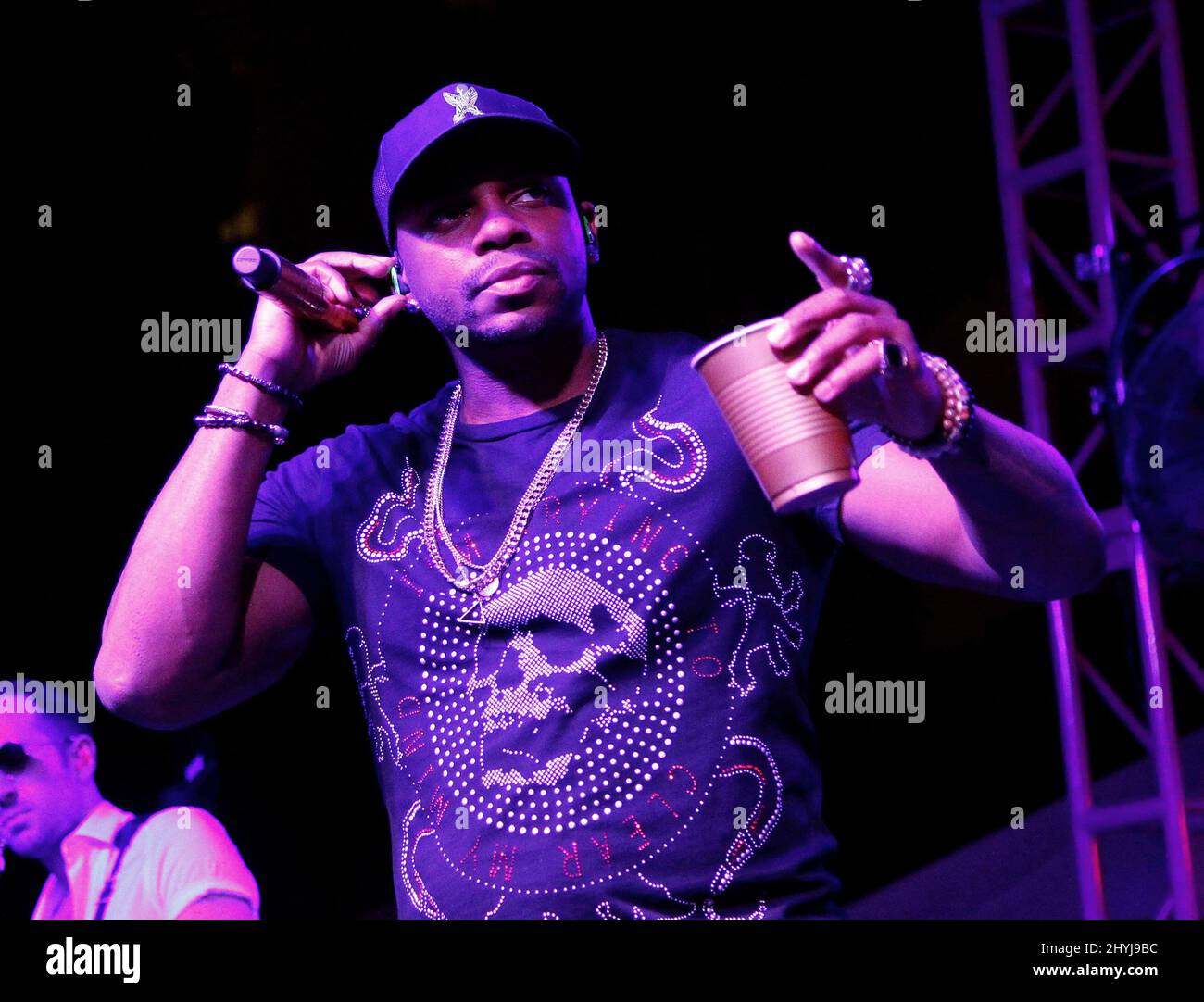 Jimmie Allen in concert at the Flamingo GO Pool and 95.5 The Bull Country Concert Series at the Flamingo Hotel and Casino on May 7, 2019 in Las Vegas, NV Stock Photo