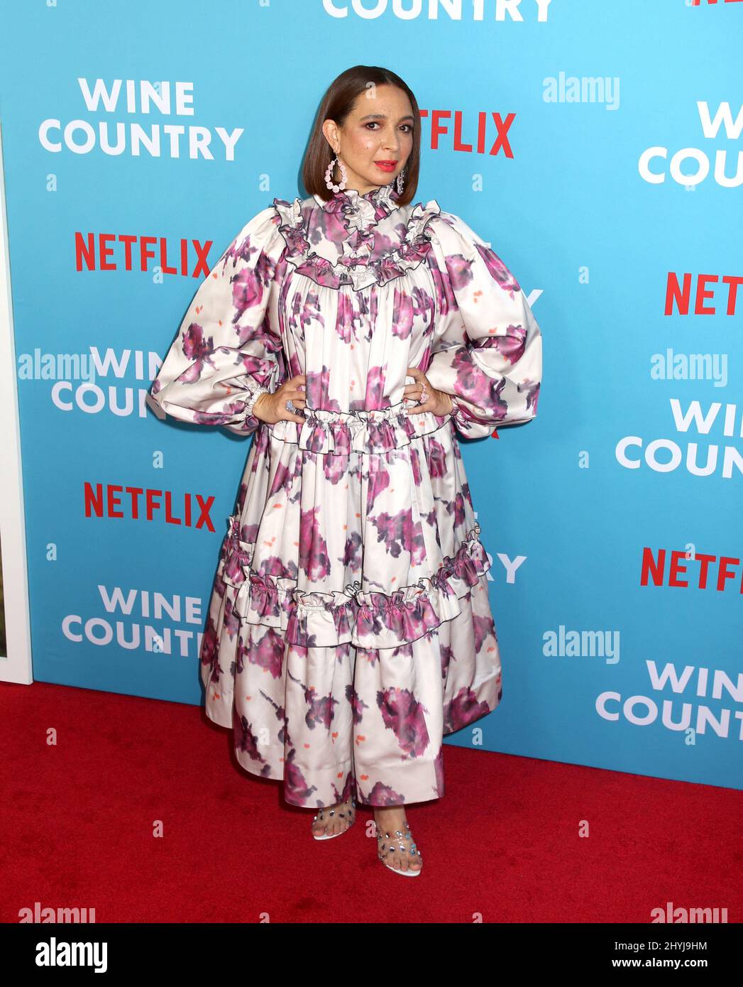 Maya Rudolph attending the 'Wine Country' World Premiere held at The Paris Theatre in New York