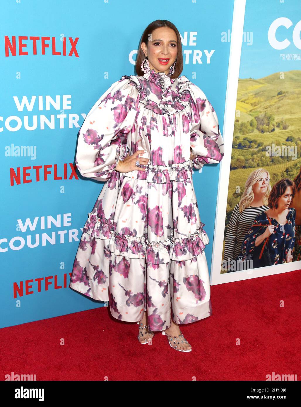 Maya Rudolph attending the 'Wine Country' World Premiere held at The Paris Theatre in New York