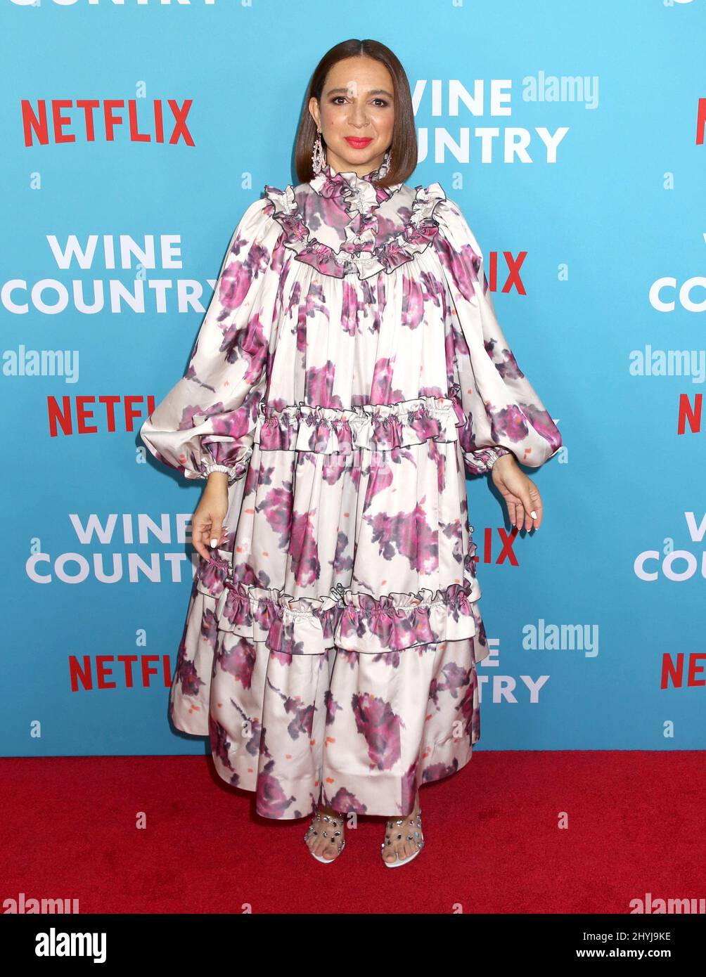 Maya Rudolph attending the 'Wine Country' World Premiere held at The Paris Theatre in New York