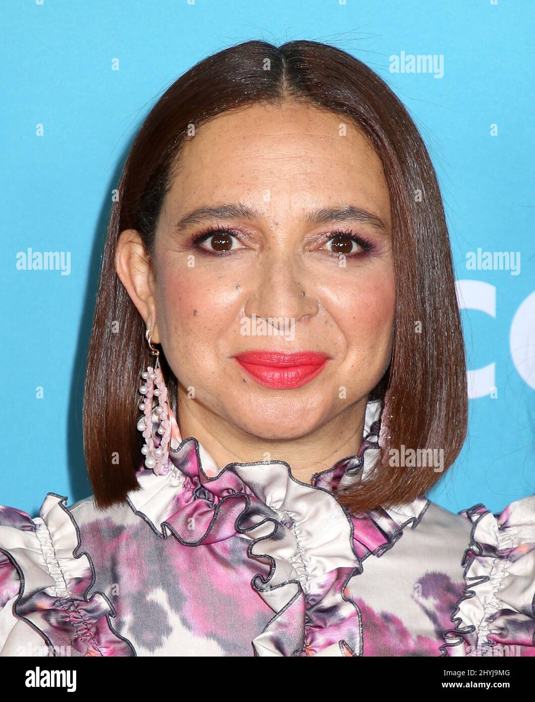 Maya Rudolph attending the 'Wine Country' World Premiere held at The Paris Theatre in New York City Stock Photo