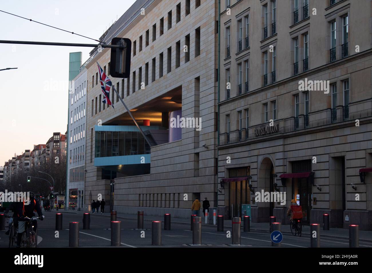 The British Embassy in Berlin Wilhelmstraße Berlin Germany Stock Photo Alamy