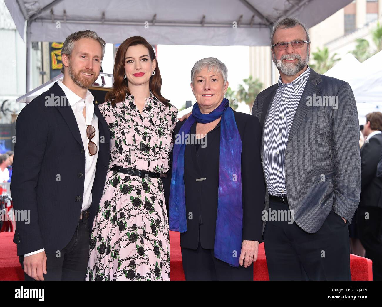 Adam Shulman, Anne Hathaway, Kate McCauley Hathaway and Gerald H during