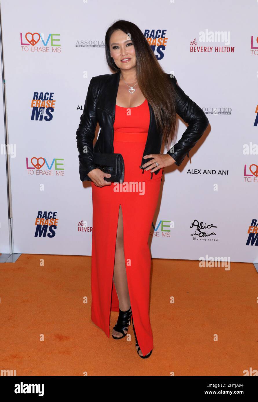 Tia Carrere attending the Race to Erase MS Gala, held in Beverly Hills