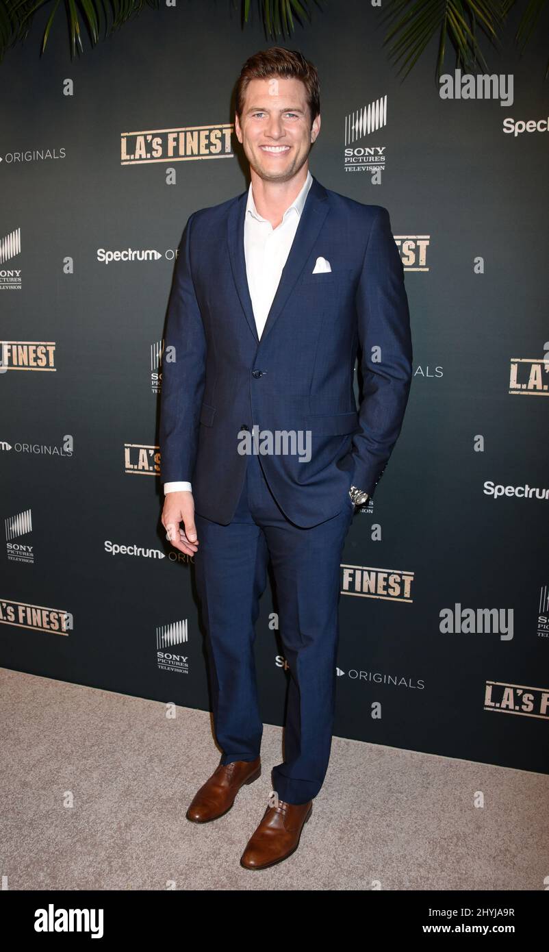 Ryan McPartlin attending the world premiere of L.A.'s Finest, held in West Hollywood, USA on May