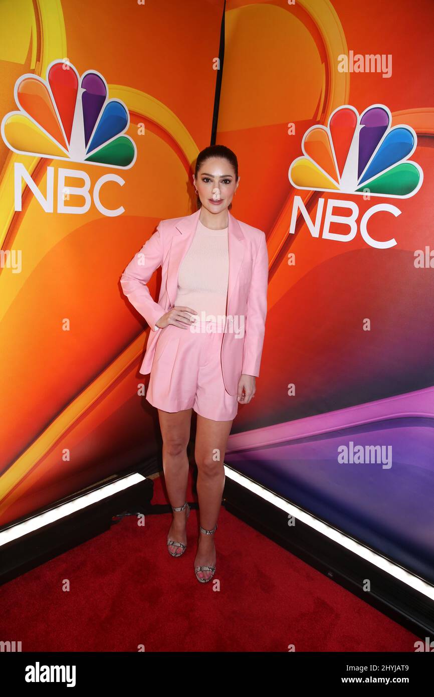 Janet Montgomery attending the NBC 2019 Upfront held at The Four Seasons Hotel on May 13, 2019 in New York City, NY Stock Photo