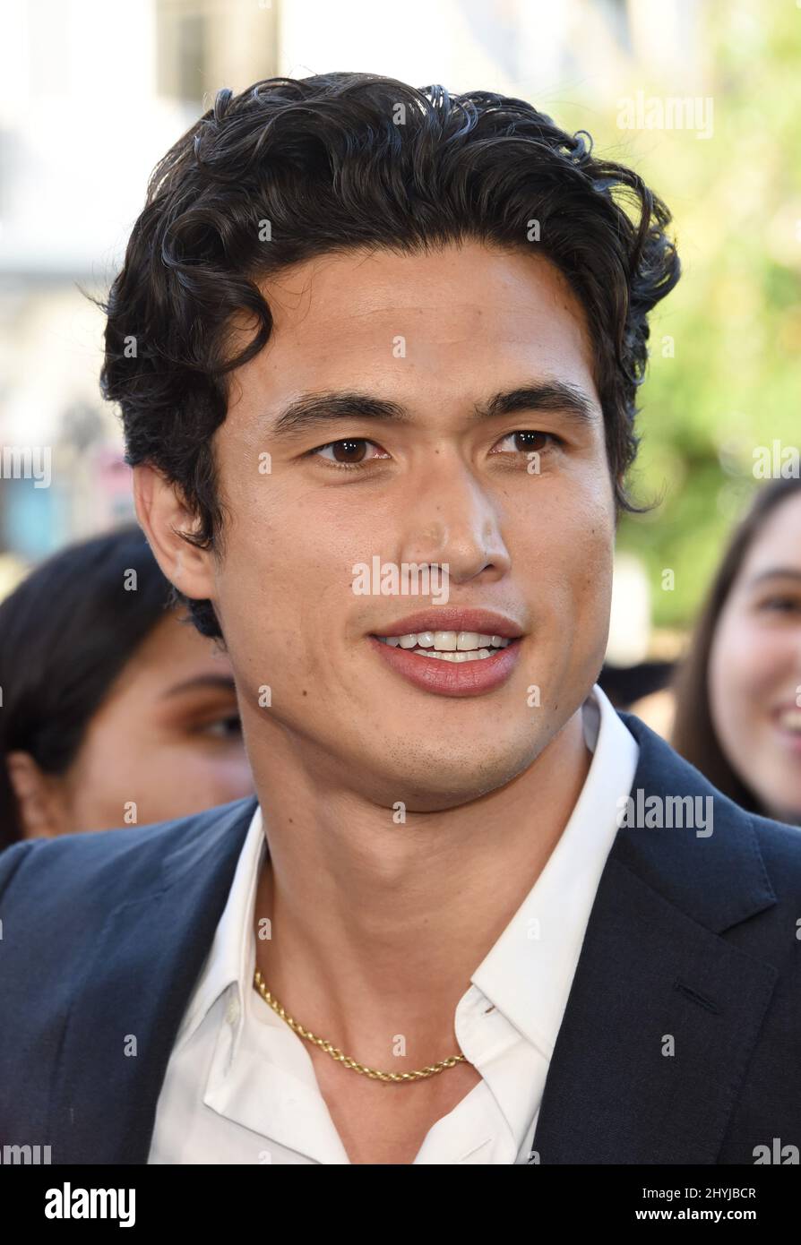 Charles Melton attending The Sun Is Also A Star World Premiere in Los