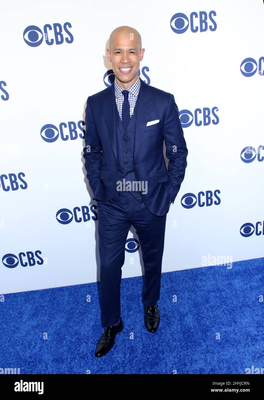 Vlad Duthiers attending the CBS 2019 Upfront held at Todd English Food Hall Stock Photo