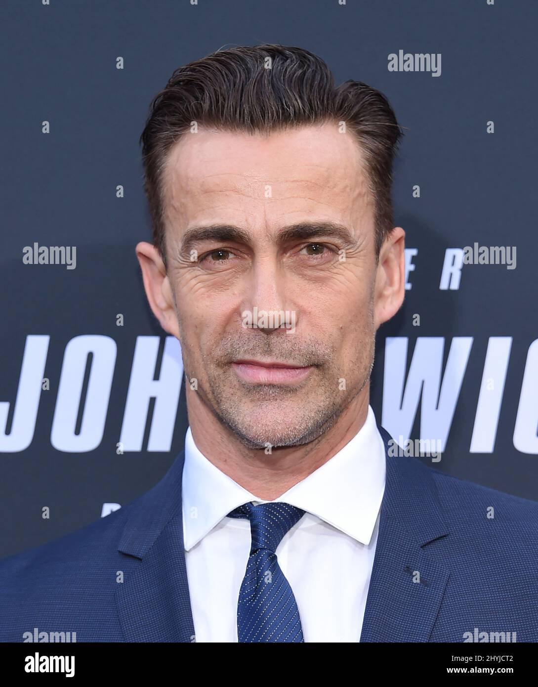 Daniel Bernhardt at the L.A. special screening of 'John Wick: Chapter 3 - Parabellum' held at the TCL Chinese Theatre Stock Photo