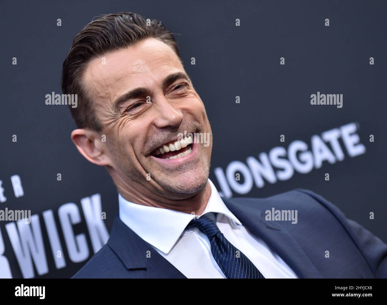 Daniel Bernhardt at the L.A. special screening of 'John Wick: Chapter 3 - Parabellum' held at the TCL Chinese Theatre Stock Photo