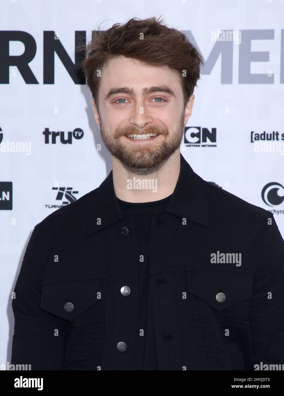 Daniel Radcliffe attending the WarnerMedia Upfront 2019 held at The Theater at Madison Square Garden Stock Photo