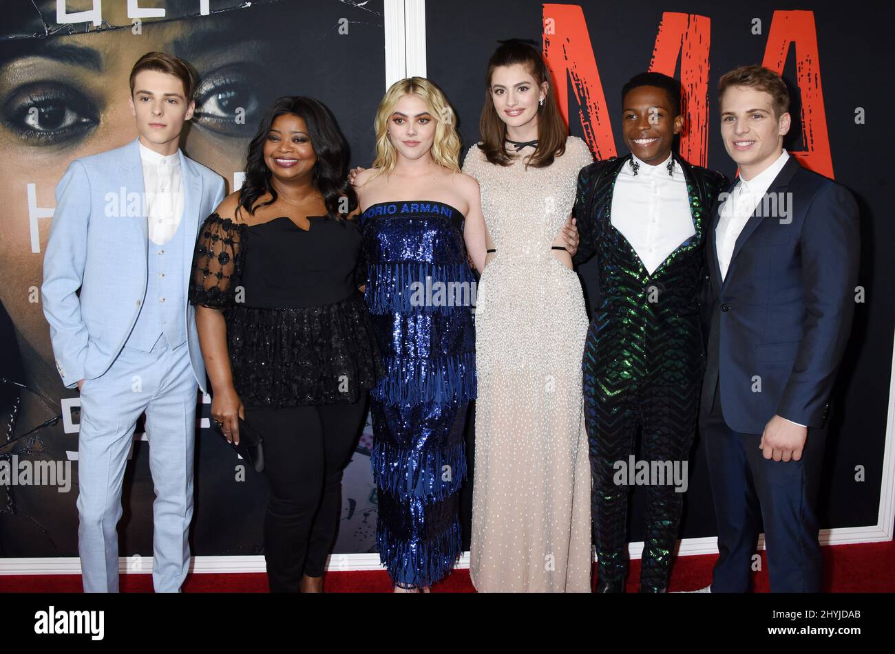 Corey Fogelmanis, Octavia Spencer, McKaley Miller, Diana Silvers, Dante