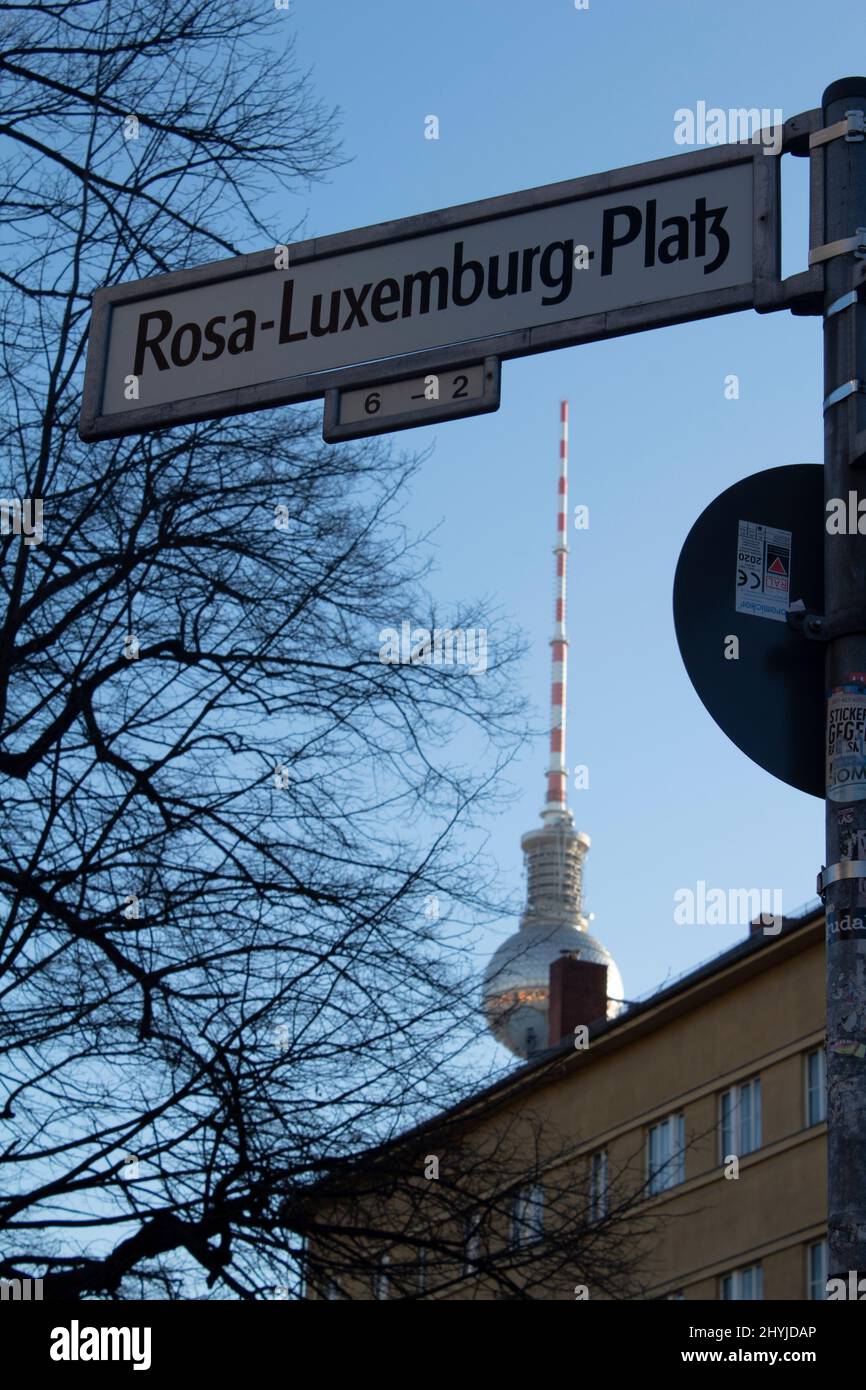 Rosa Luxemburg Street High Resolution Stock Photography And Images Alamy
