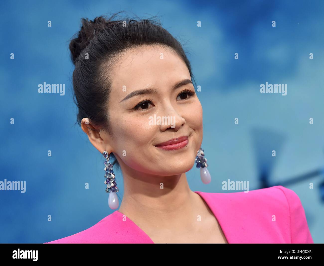 Zhang Ziyi arriving to the 'Godzilla: King of the Monsters' Stock Photo