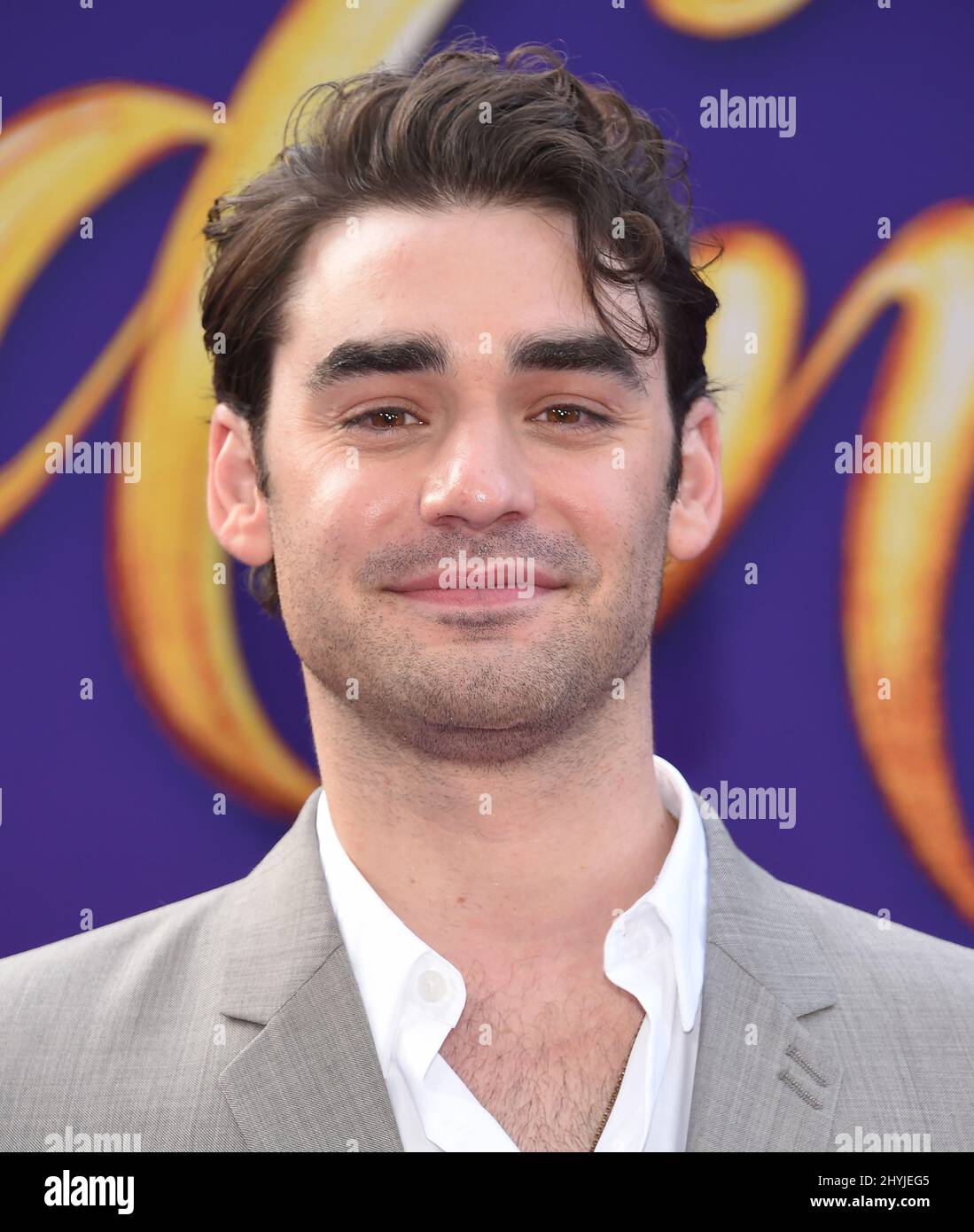 Alex Rich arriving to the 'Aladdin' World Premiere at El Capitan ...