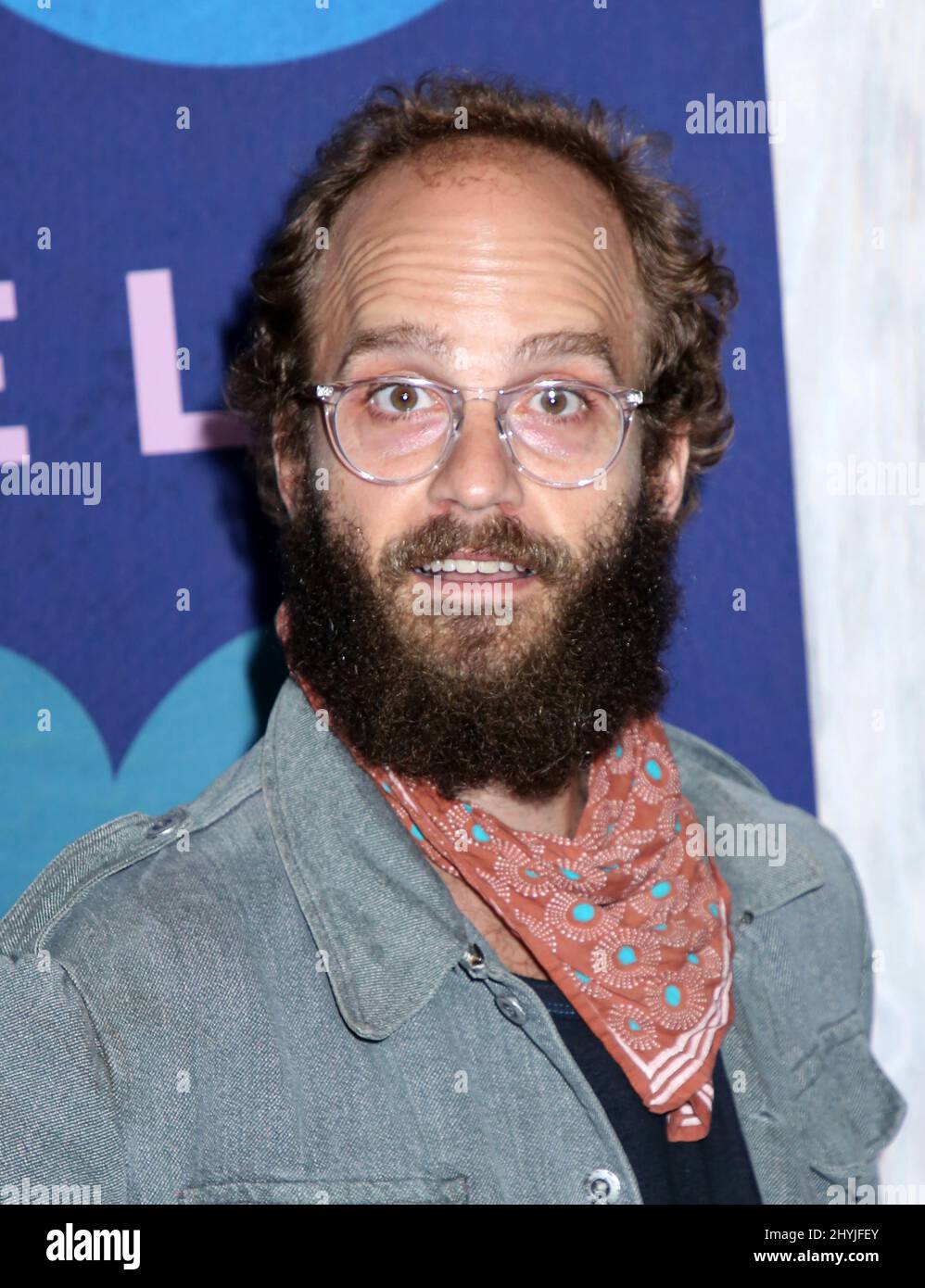Ben Sinclair attending the season two premiere of Big Little Lies in New York Stock Photo