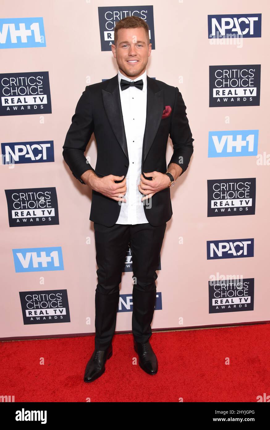 Colton Underwood the Critics' Choice Real TV held at the Beverly Hilton Hotel Stock Photo - Alamy