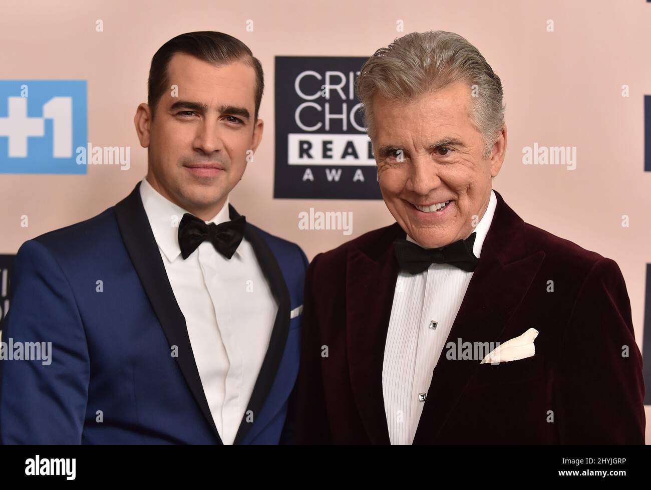 Callahan Walsh and John Walsh at the Critics' Choice Real TV Awards held at the Beverly Hilton Hotel Stock Photo
