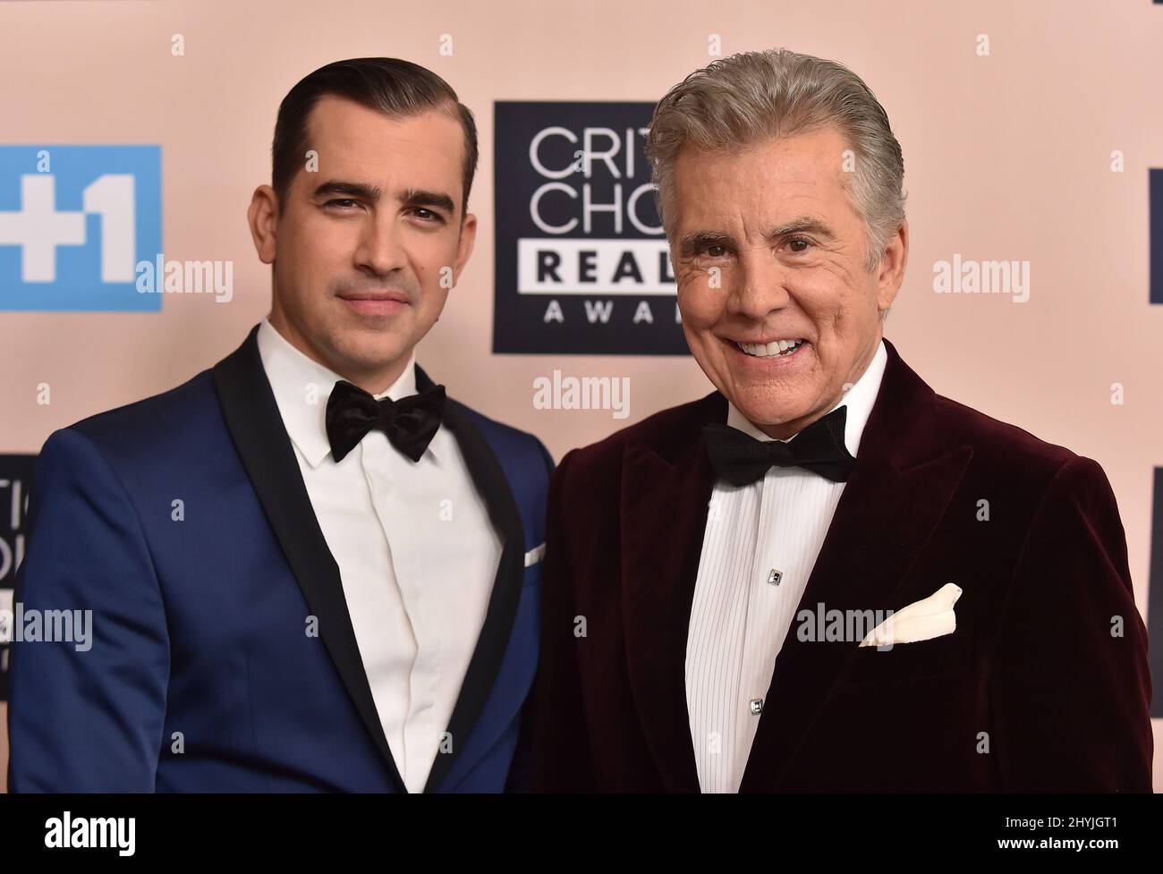 Callahan Walsh and John Walsh at the Critics' Choice Real TV Awards held at the Beverly Hilton Hotel Stock Photo